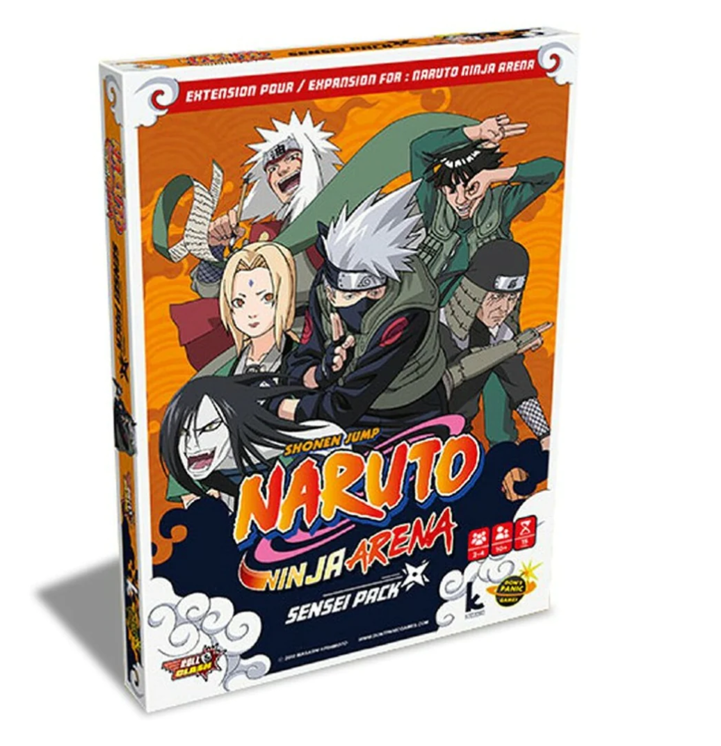 Naruto Ninja Arena Anime Tabletop Game Sensei Expansion Pack
