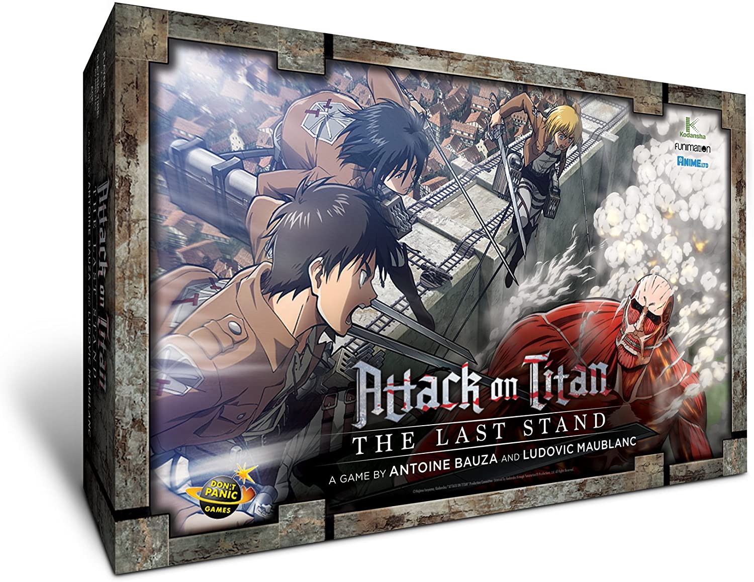 Attack on Titan: The Last Stand Anime Board Game cover