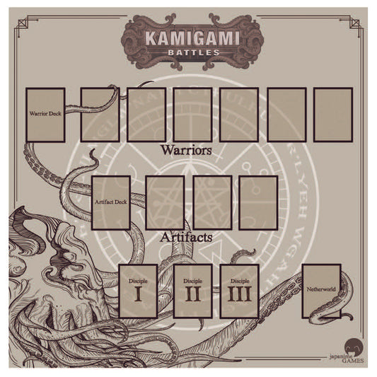 Kamigami Battles Playmat - Limited Edition Square Cloth Setup