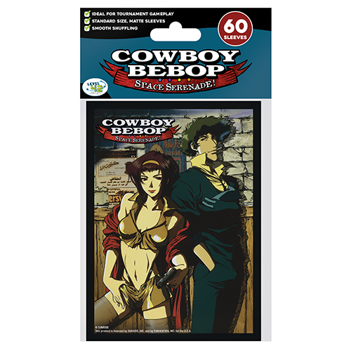 Sleeves - Officially Licensed Cowboy Bebop Sleeves - Spike and Faye