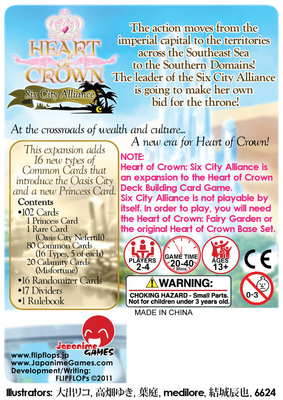 Heart of Crown: Fairy Garden - Six City Alliance