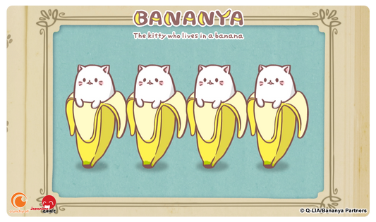 Officially Licensed Bananya Standard Playmat - Bananya Line