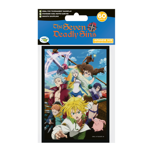 Sleeves - Officially Licensed Seven Deadly Sins Sleeves - Battle Team